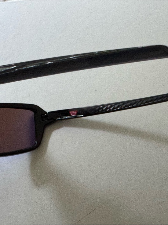 Oakley Cycle Black Frame Sunglasses with Purple PRIZM Mirrored Lenses main image 15